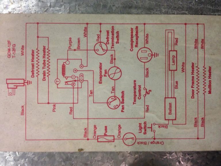 True freezer wiring diagram – Refrigeration Mechanics